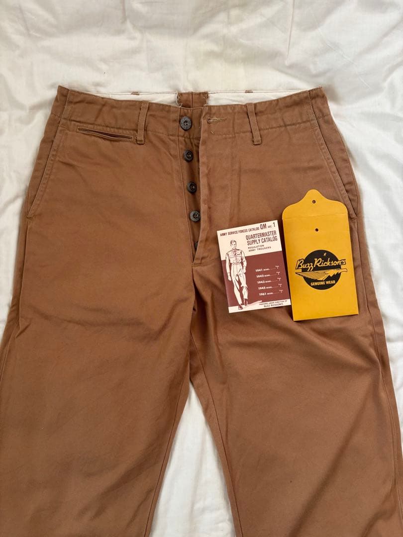 BUZZ RICKSONS バズリクソンズ1945チノパン キャメル
