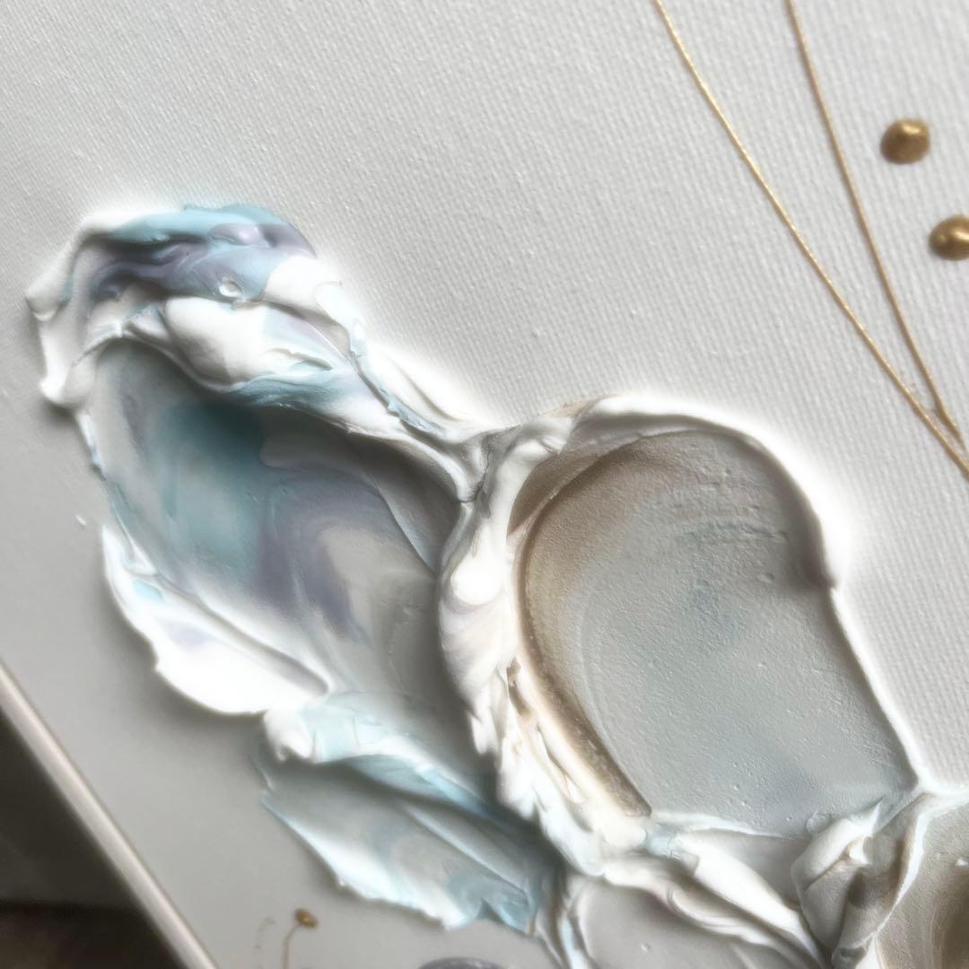 現代アート　35×26㎝　フレーム付き　インテリア　モダン　アートパネル　抽象画