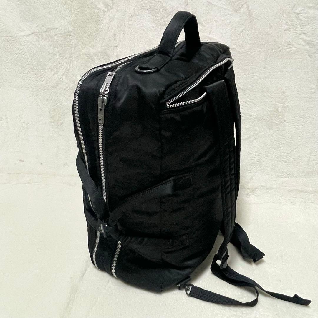 【美品】PORTER 3way 2層式 タンカー リュック ビジネスバッグ