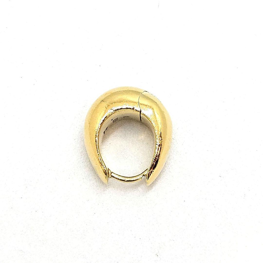 TOM WOOD トムウッド アイスフープピアス　925 ゴールドカラー 片耳