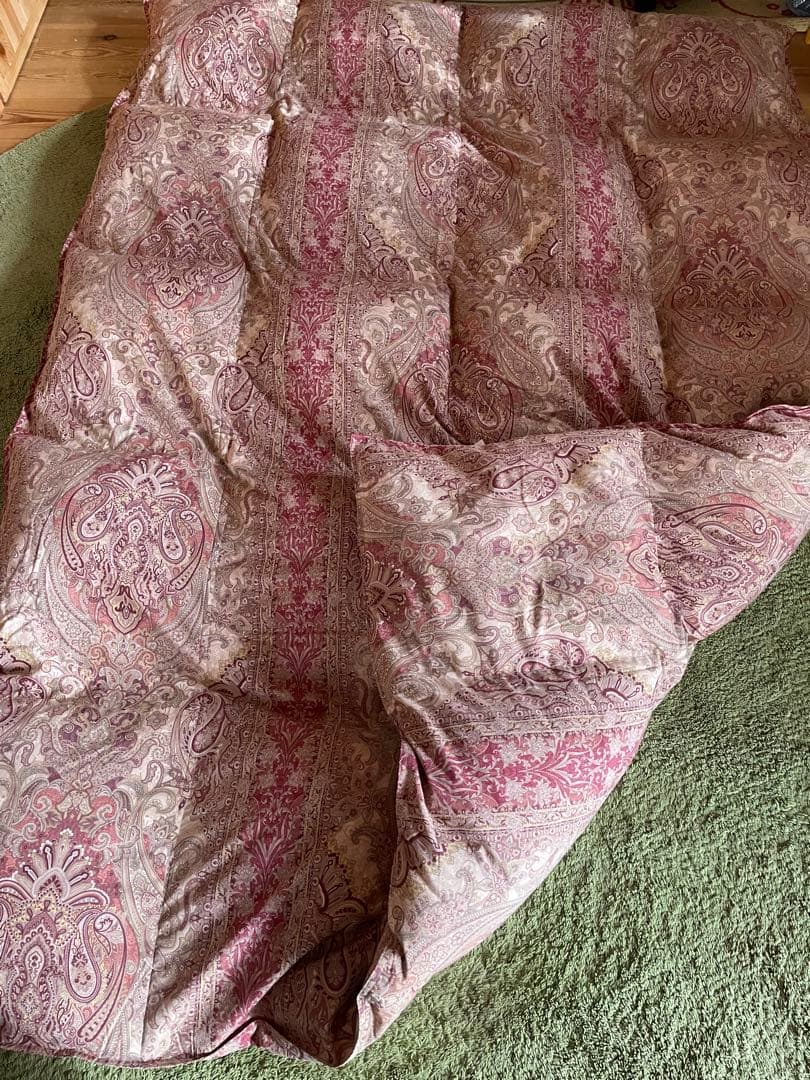 【エコダウン使用】寒冷地仕様　羽毛布団　シングル　150×210 ホテル仕様2枚