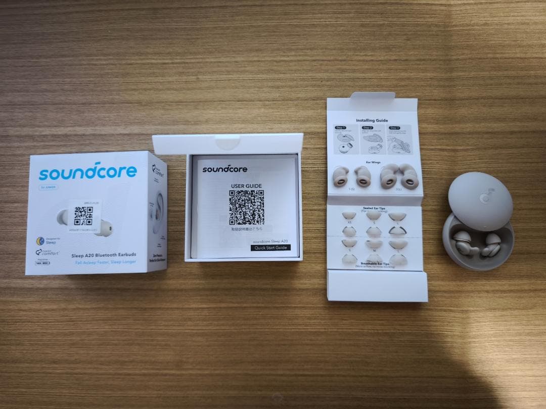 イヤホン ANKER Soundcore Sleep A20