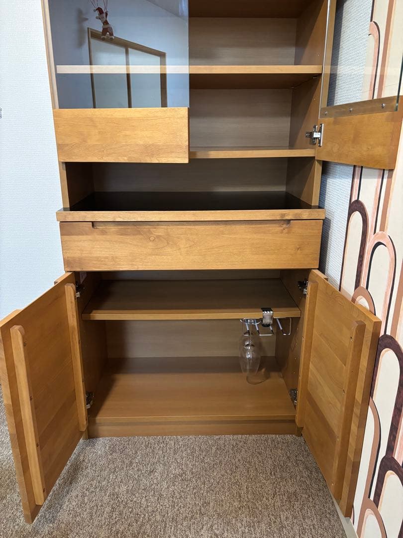 【送料込み】unico WYTHE 食器棚