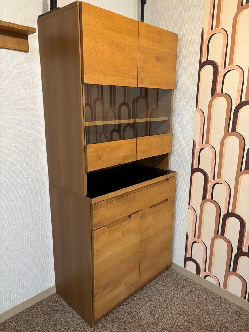 【送料込み】unico WYTHE 食器棚