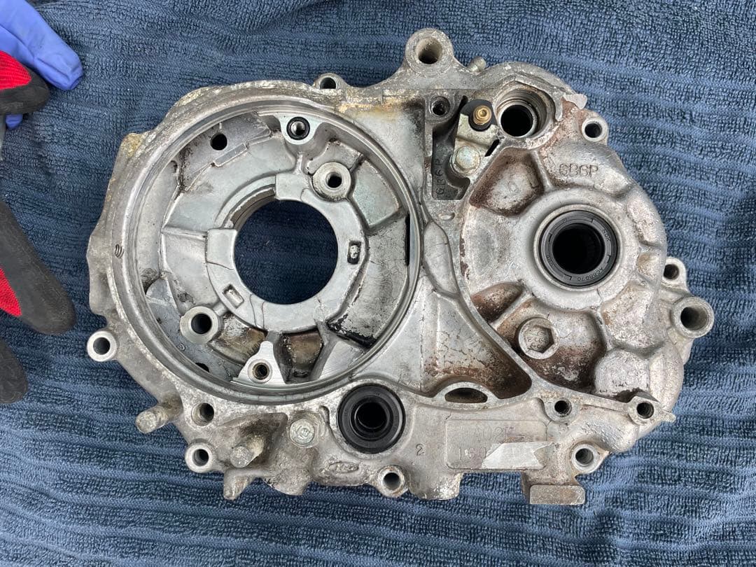 スーパーカブ90 クランクケース　ミッションカバー