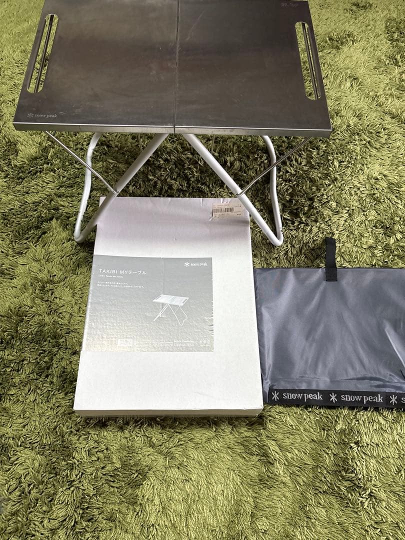 【超美品】 peak 焚き火マイテーブル TAKIBI MY テーブル