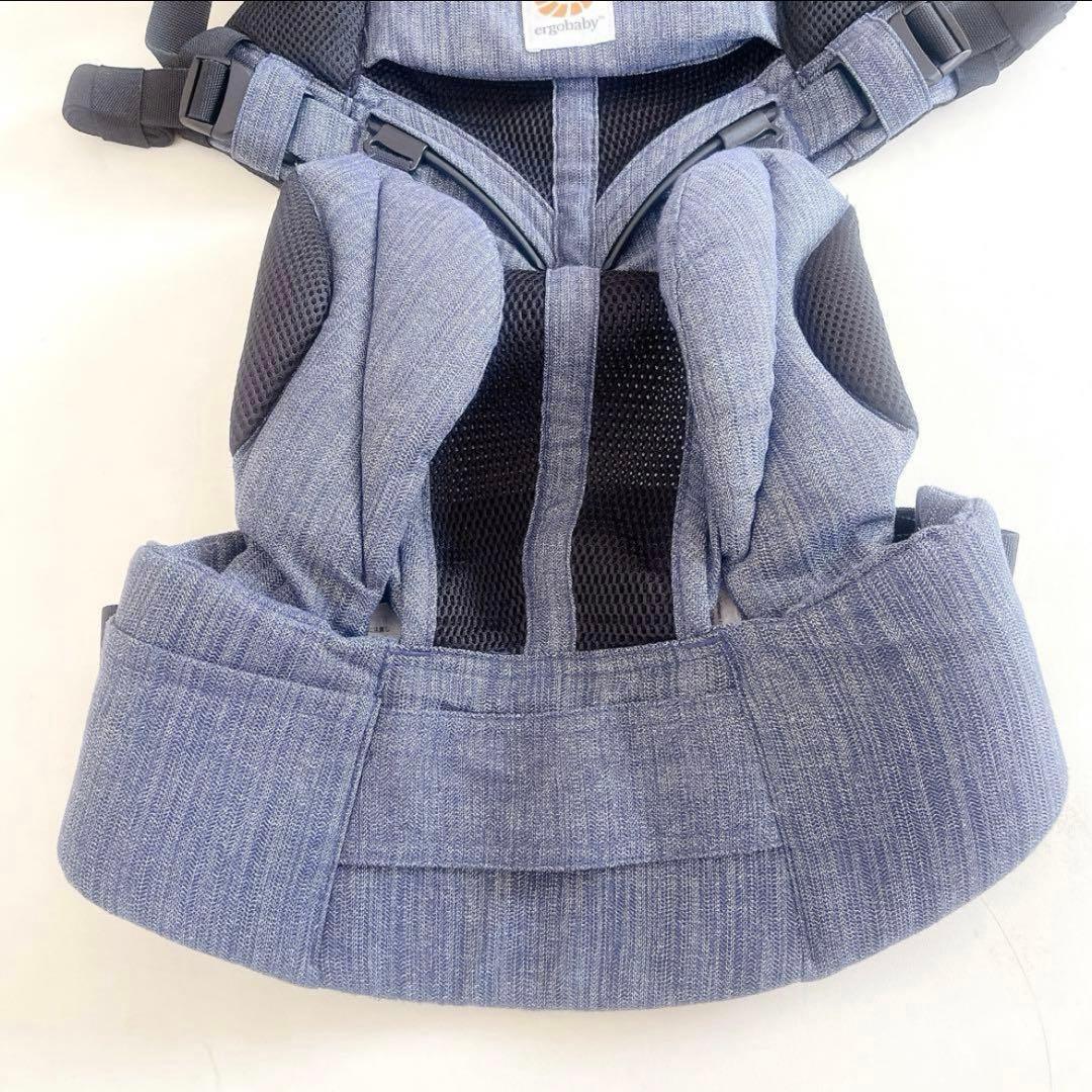 新品未使用級 エルゴベビー オムニ360 クールエアー デニムカラー 日本限定品