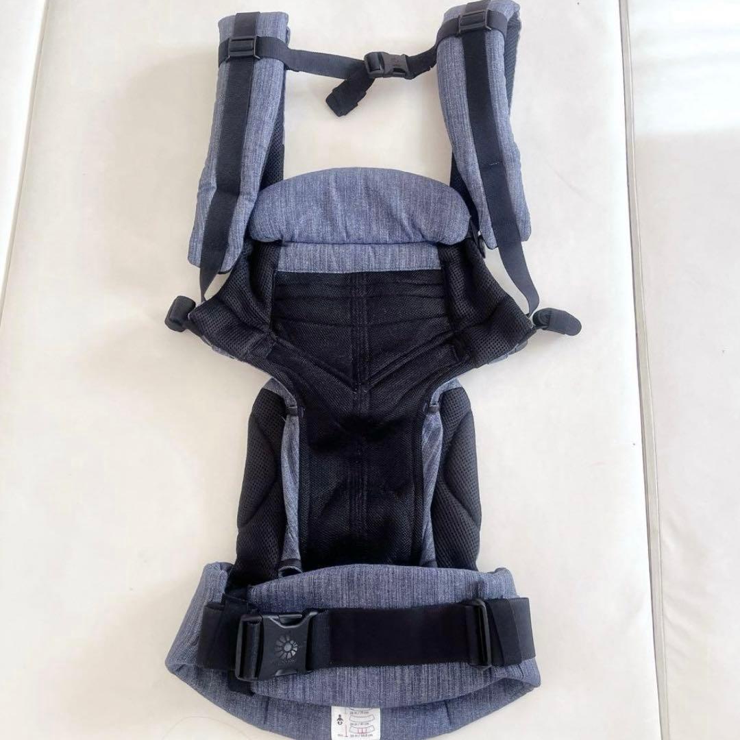 新品未使用級 エルゴベビー オムニ360 クールエアー デニムカラー 日本限定品