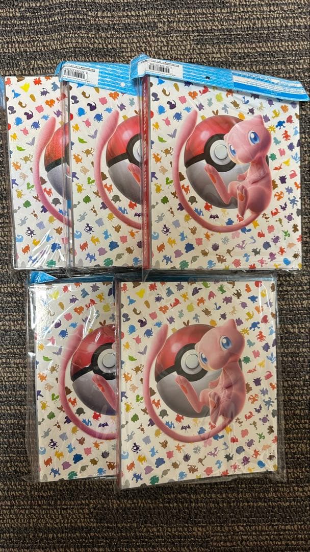 151 ミュウ　コレクションファイルプレミアム　　5セット