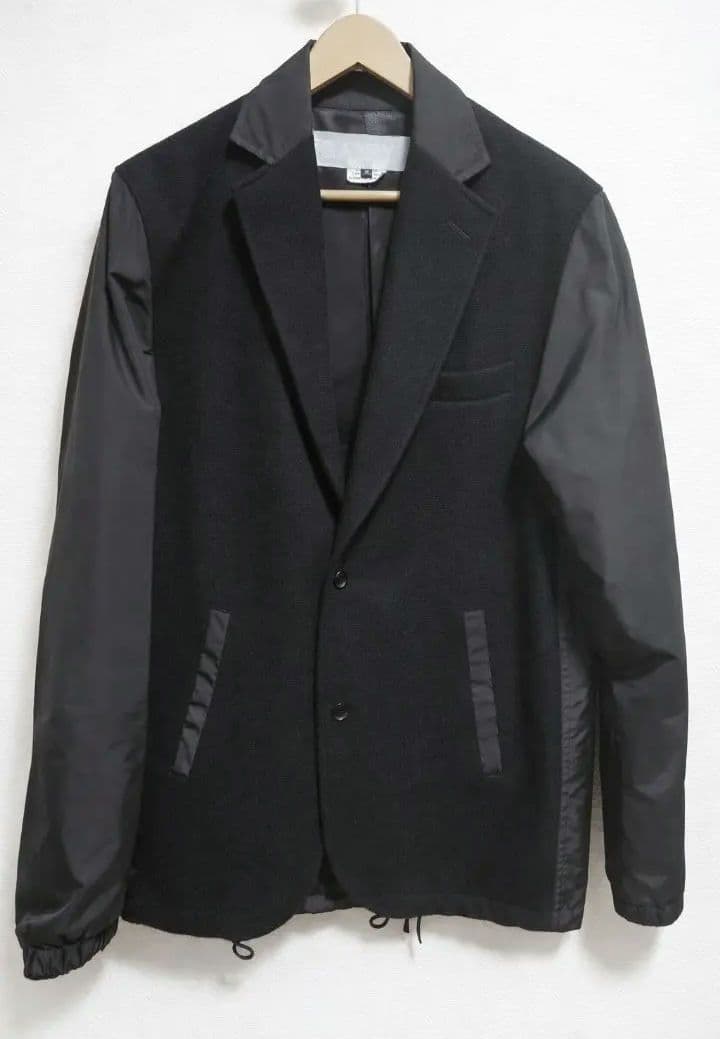 COMME des GARCONS GANYU ブラック テーラードジャケット