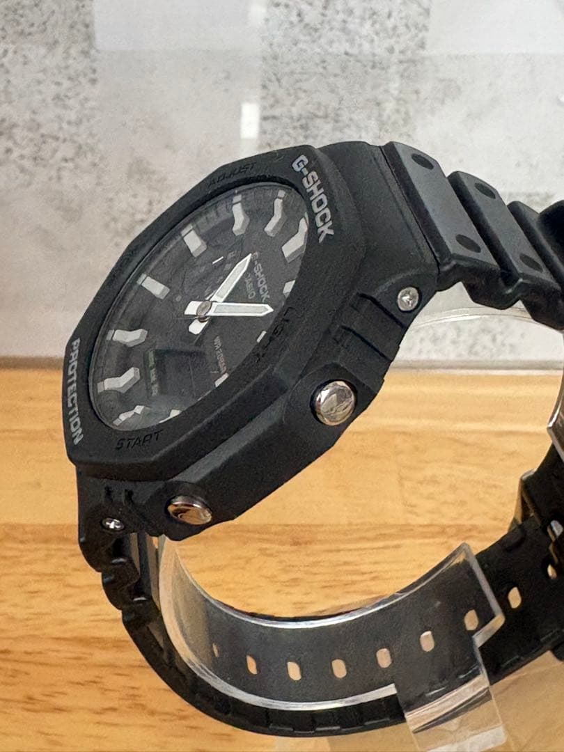 k*0様 【300円〜】CASIO G-SHOCK GA-2100ブラック稼働品