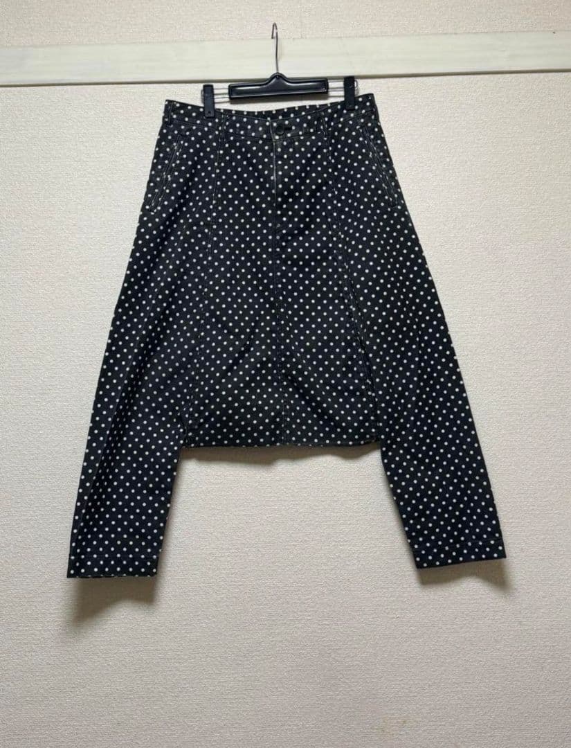 COMME des GARÇONS BLACK ドット サルエルパンツ