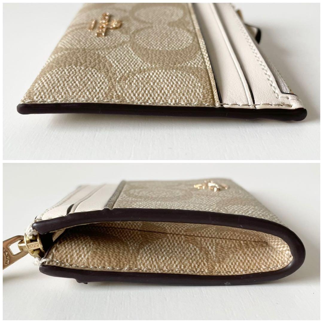 【新品】COACH がさばる財布を持ち歩きたくない時に❤︎ カード・ケース