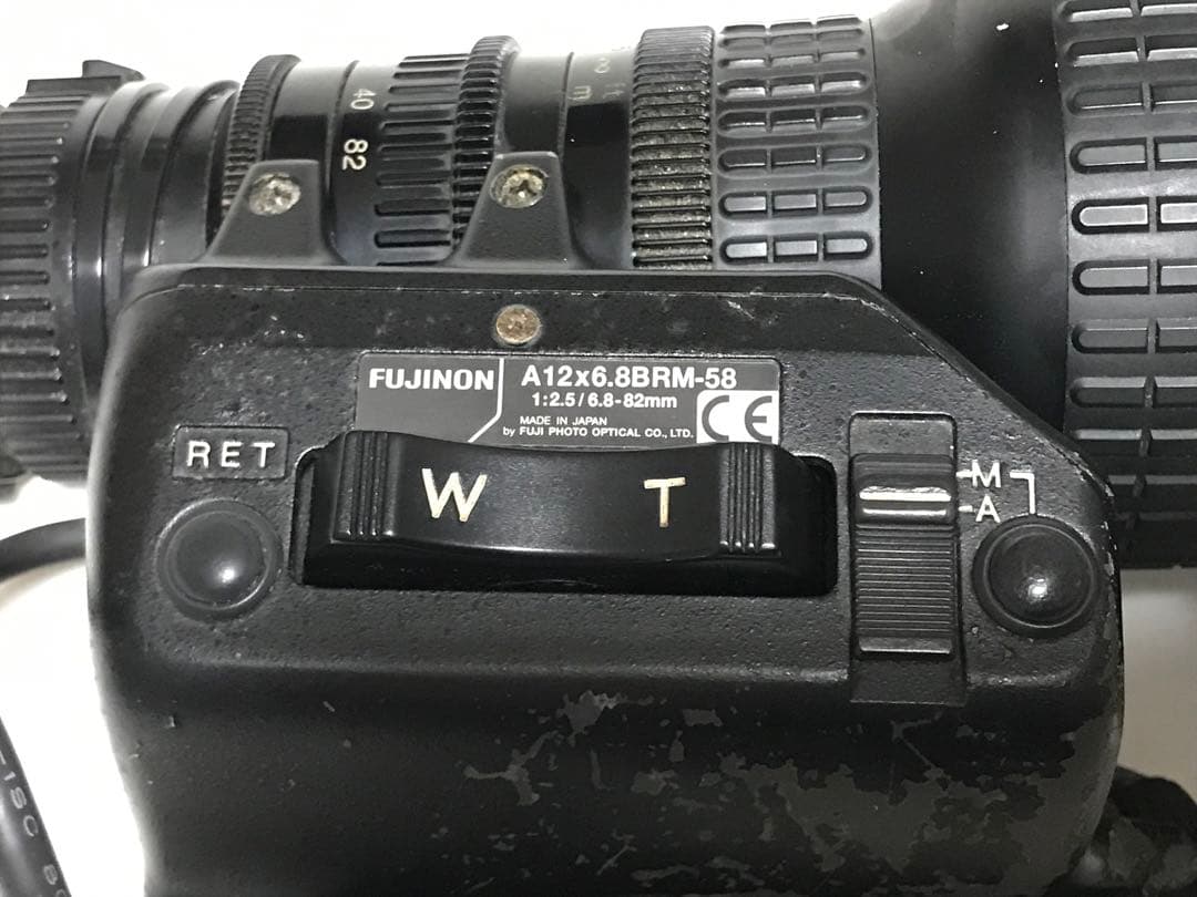 FUJINON 広角ズームレンズ A12x6.8BRM-58 送料込み