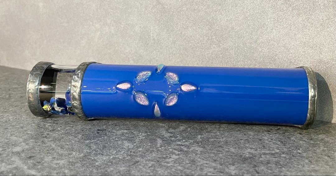 【万華鏡】ステンドグラス/オイル　池田憲昭作 希少品