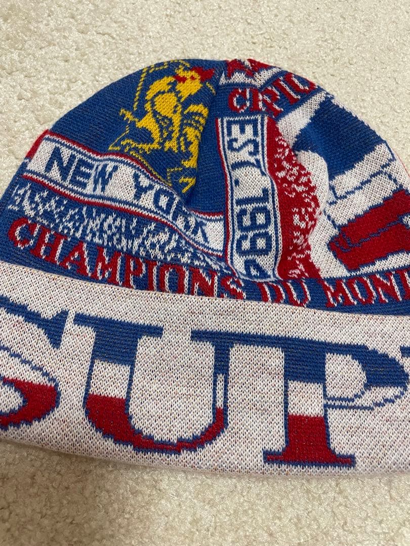 Supreme Scarf Beanie 美品　希少　レア　ビーニー　ニット帽