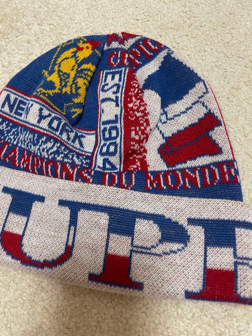 Supreme Scarf Beanie 美品　希少　レア　ビーニー　ニット帽