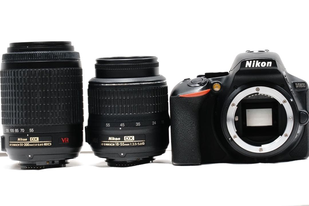 Wi-Fi搭載♥️Nikon D5600 ダブルレンズセット スマホ転送