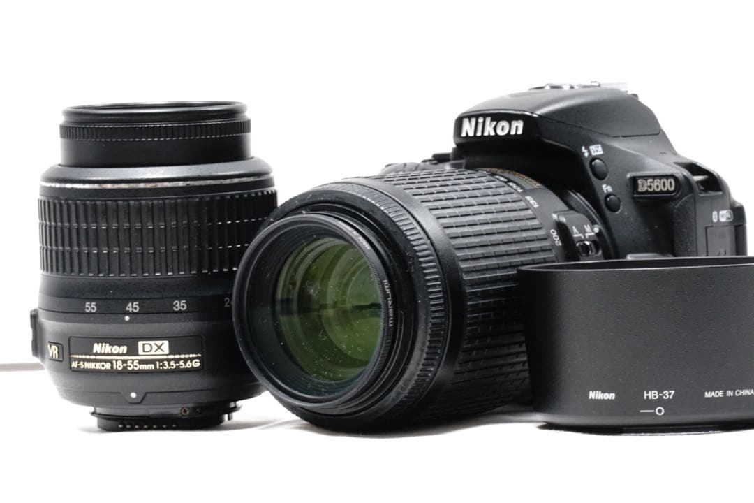 Wi-Fi搭載♥️Nikon D5600 ダブルレンズセット スマホ転送