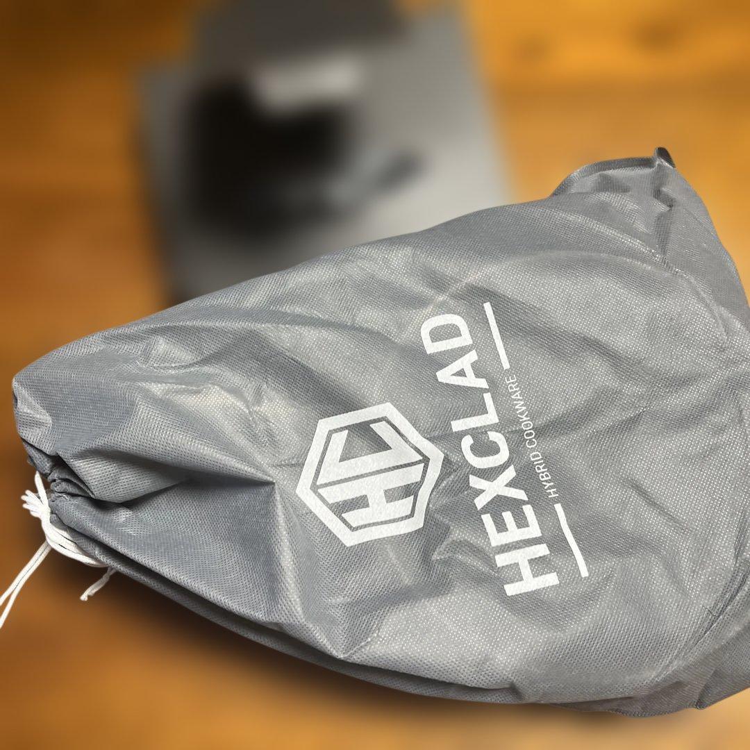 HEXCLADハイブリッドノンスティック片手鍋 ガラス蓋付き20㎝