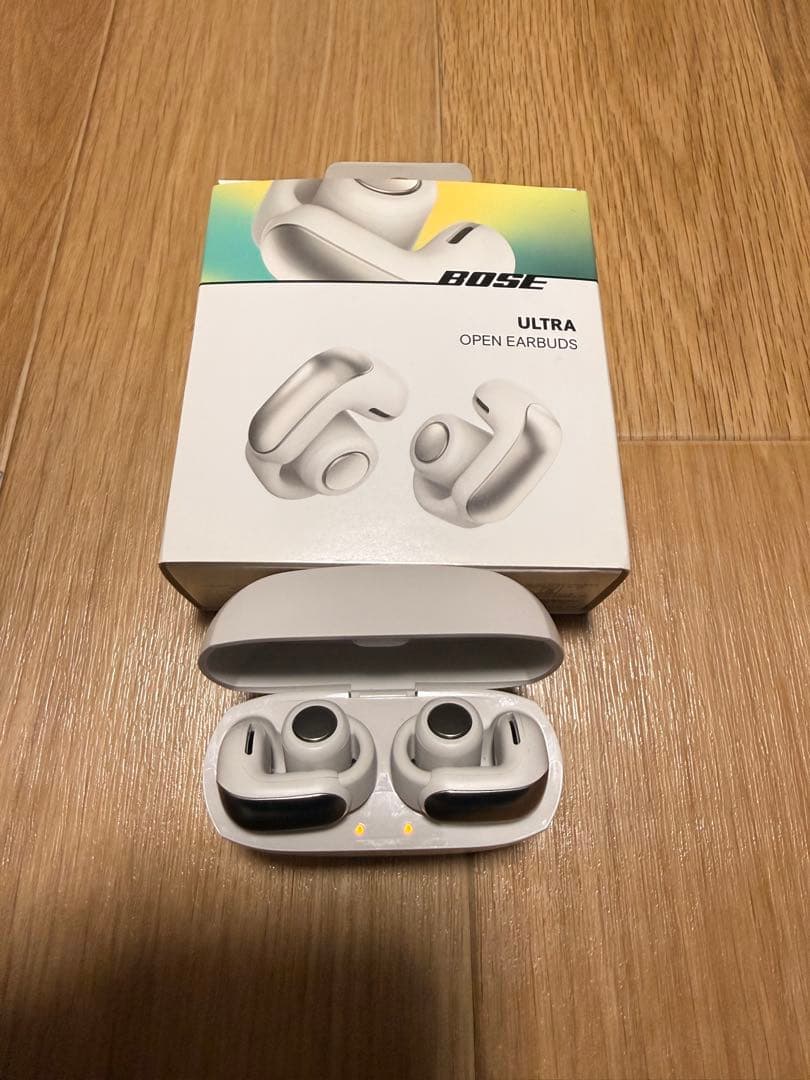 Bose Ultra Open Earbuds ホワイト 充電ケース付き