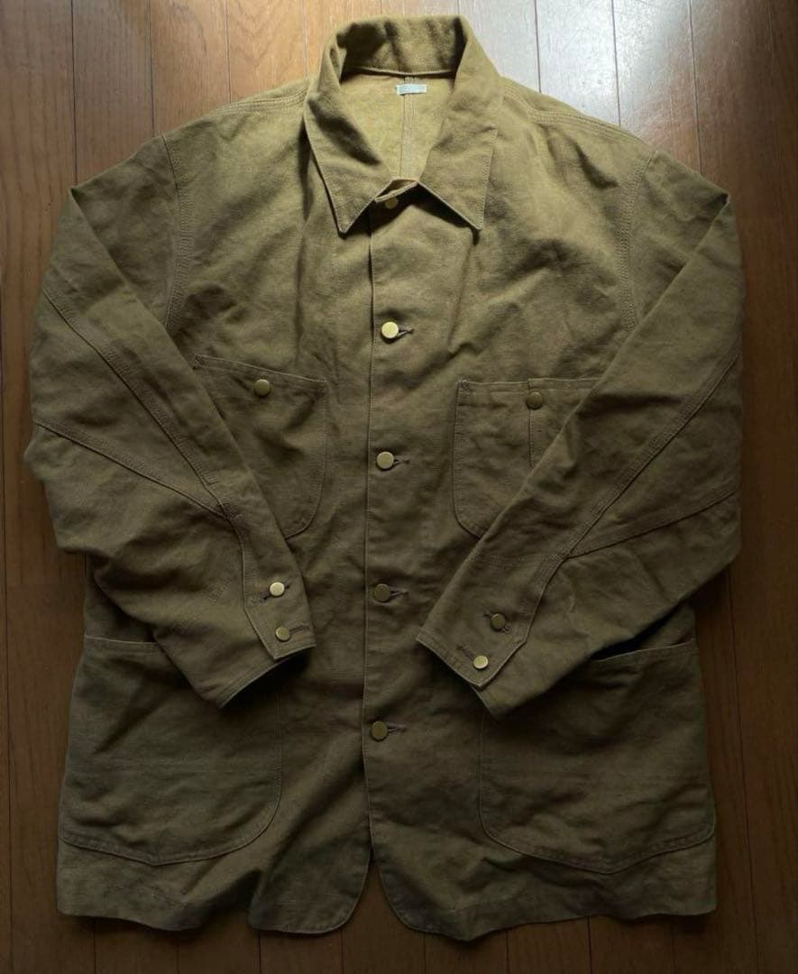A.PRESSE Coverall Jacket アプレッセ　リネンカバーオール