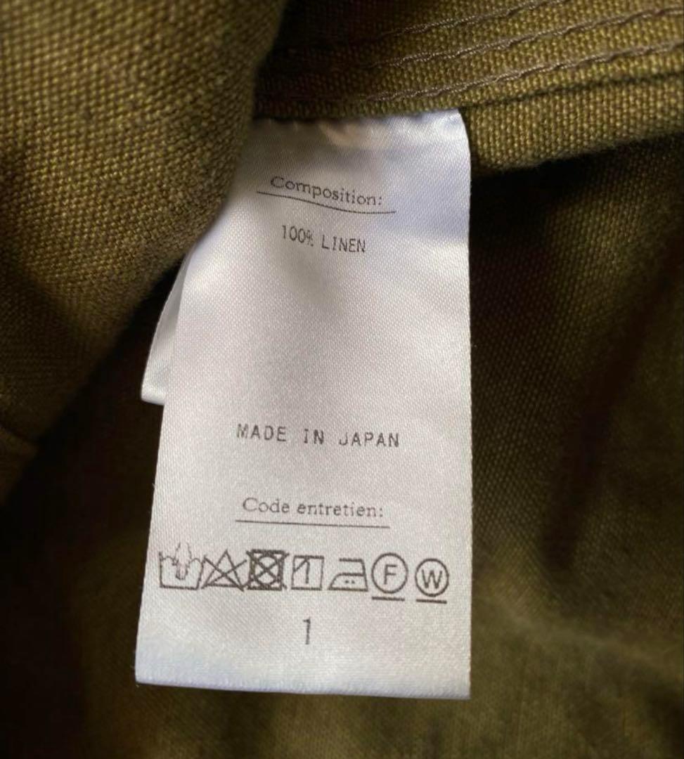 A.PRESSE Coverall Jacket アプレッセ　リネンカバーオール