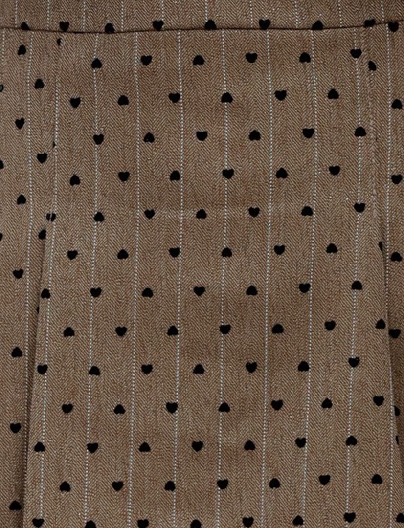 【完売商品】モカ ドット柄 キャバドレス