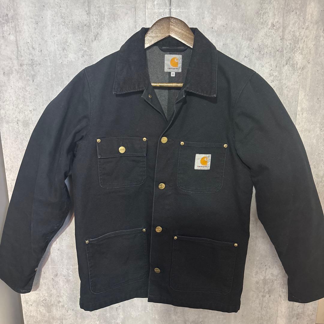 carhartt カーハート　ミシガンチョアコート　カバーオール　ブラック