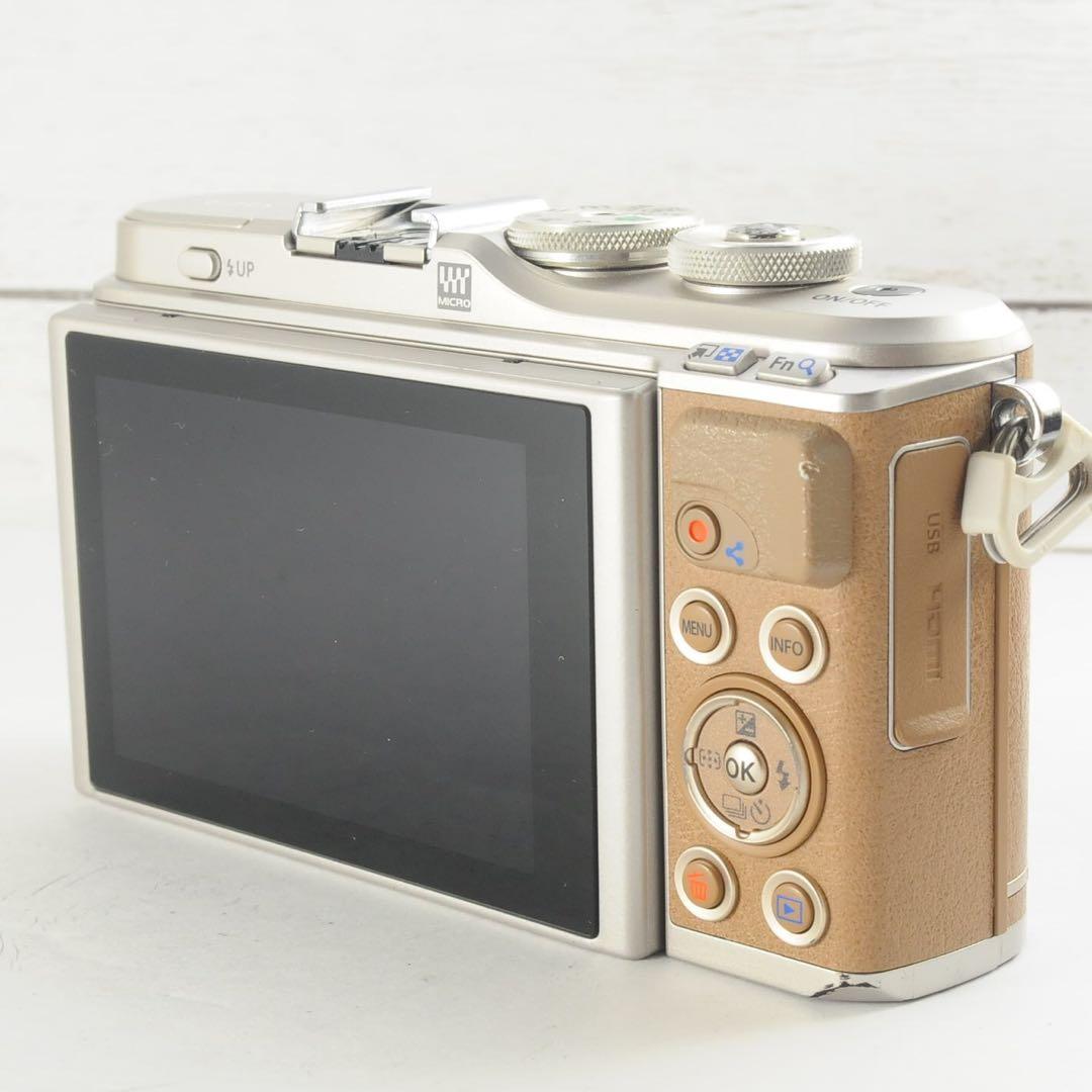 ❤️人気ブラウン❤️Wi-Fi &自撮り❤️OLYMPUS E-PL9