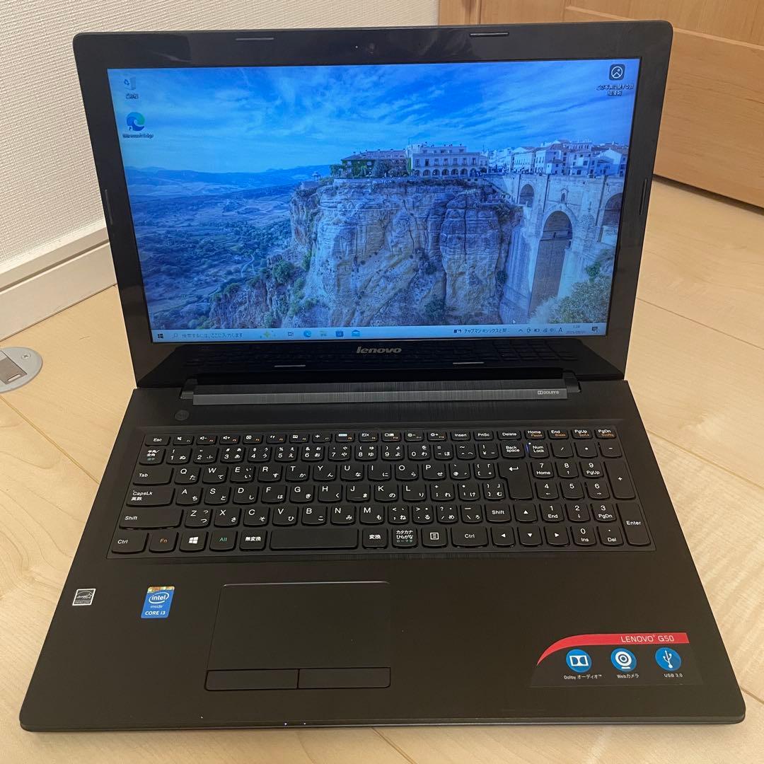 Lenovo G50-80 15.6インチ メモリ16G SSD256GB 現役