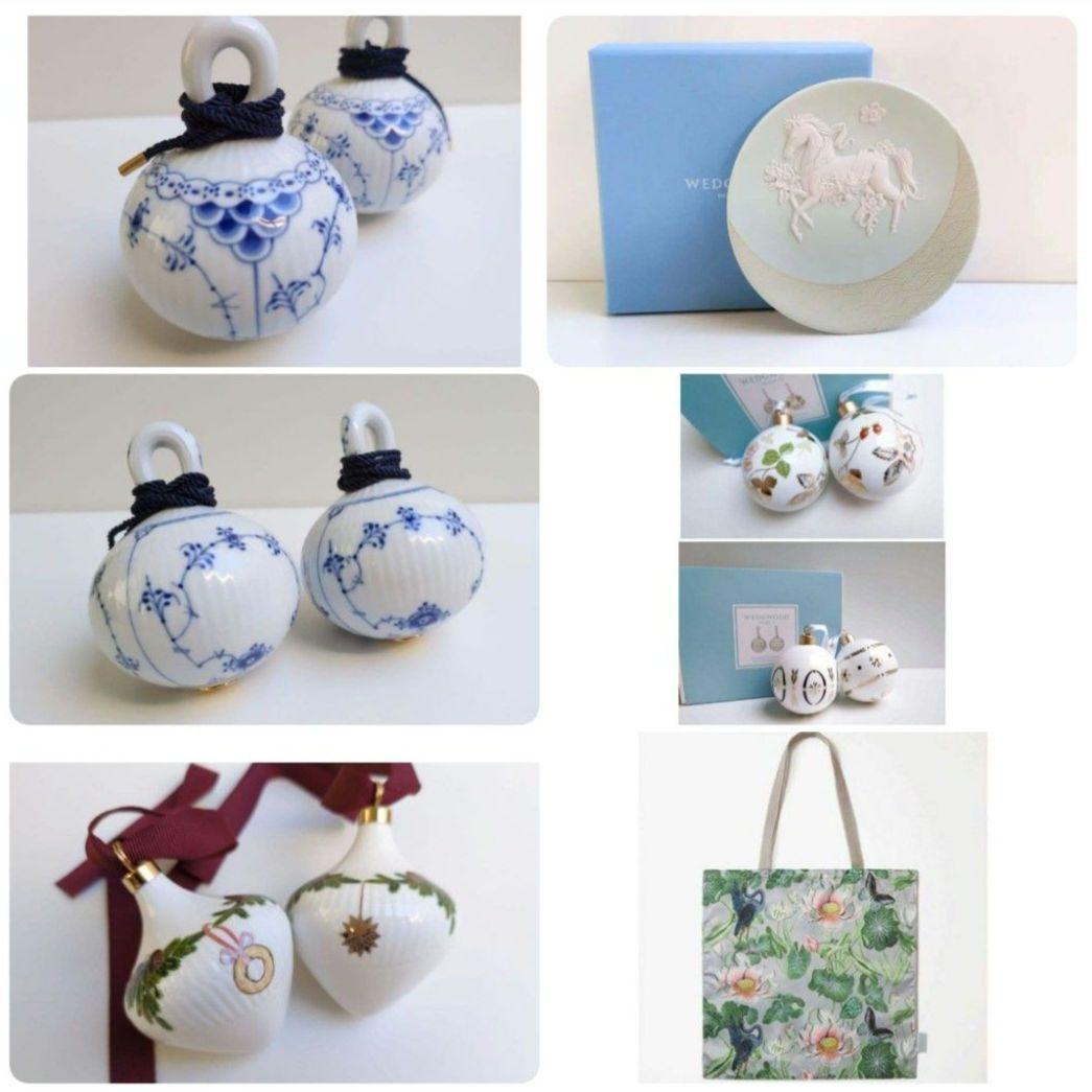 専用出品　ロイヤルコペンハーゲン3点＆ウェッジウッド3点　計６点