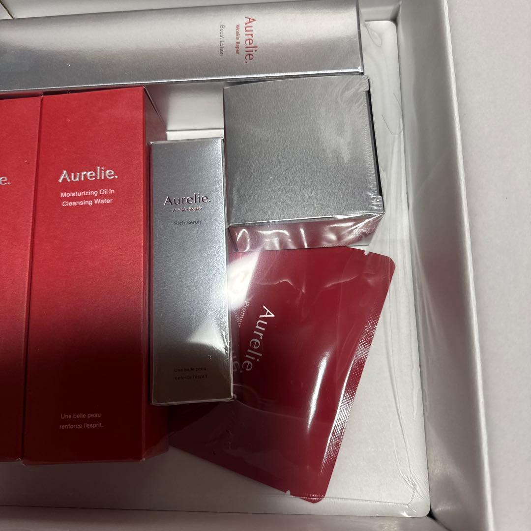 オレリー　プレミアムエイジング集中ケアコース 5点セット