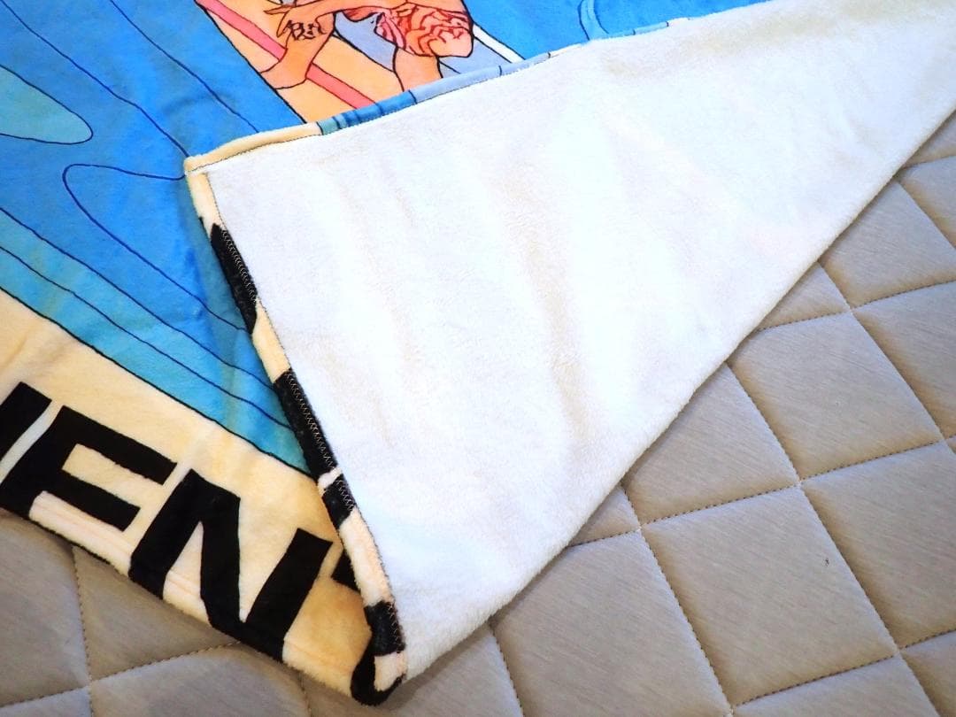 Hawaii コンチネンタル航空 ハワイ ピーターマックス ブランケット大判