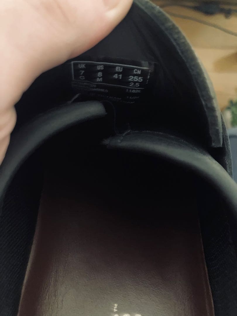 Clarks WallaLoaferGTX ブラックレザー／ゴアテックス