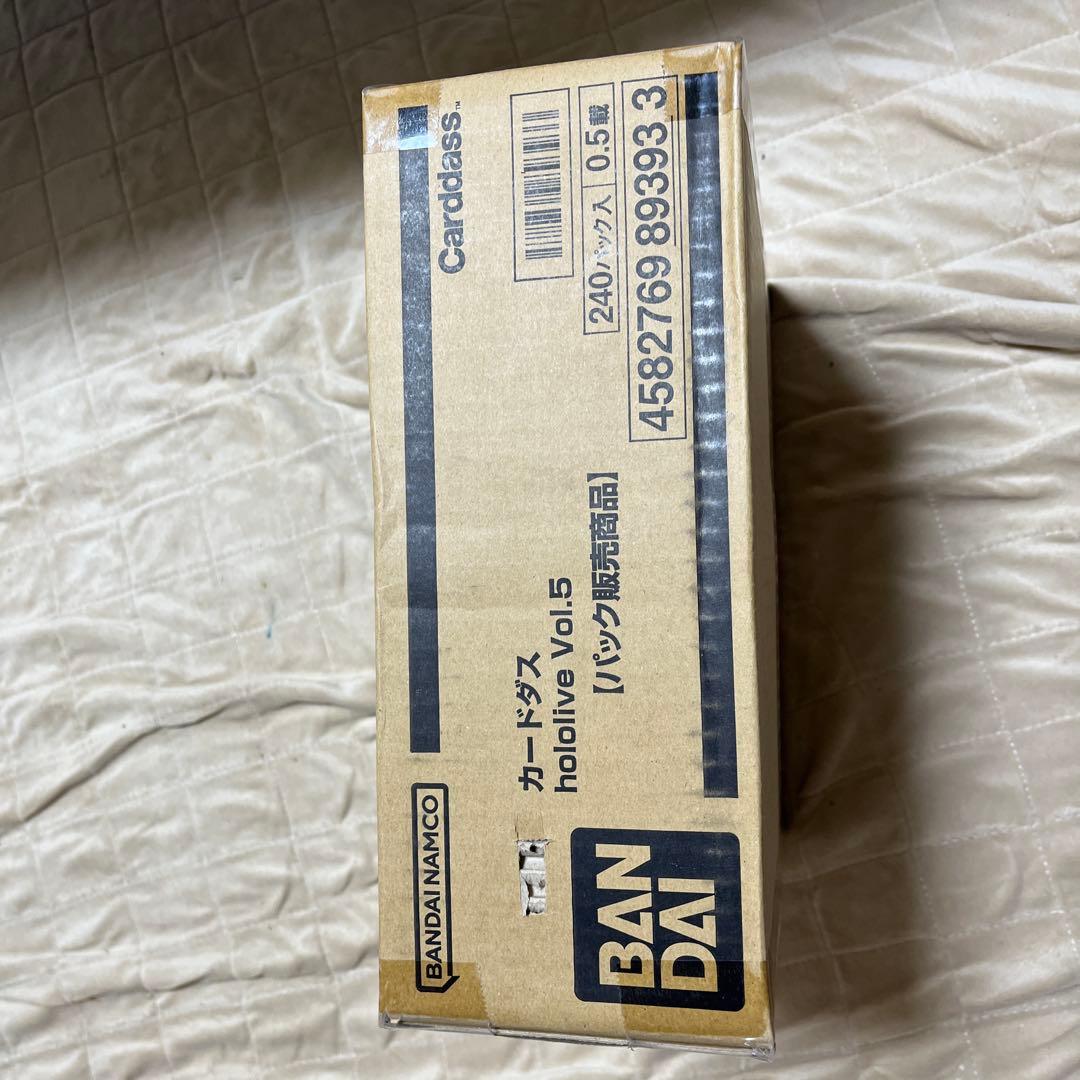 【新品未開封】カードダス hololive Vol.5 カートン〔最安値〕