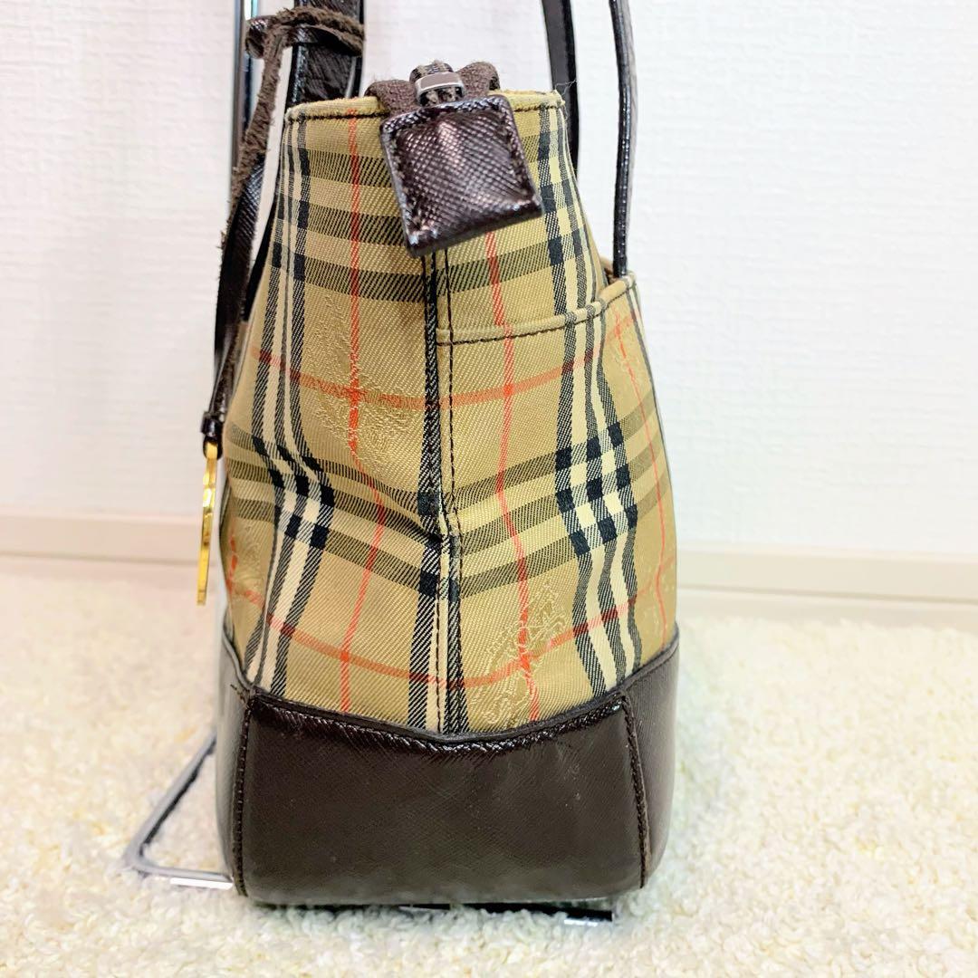 Burberry ハンドバッグ トートバッグ シャドーホース チャーム