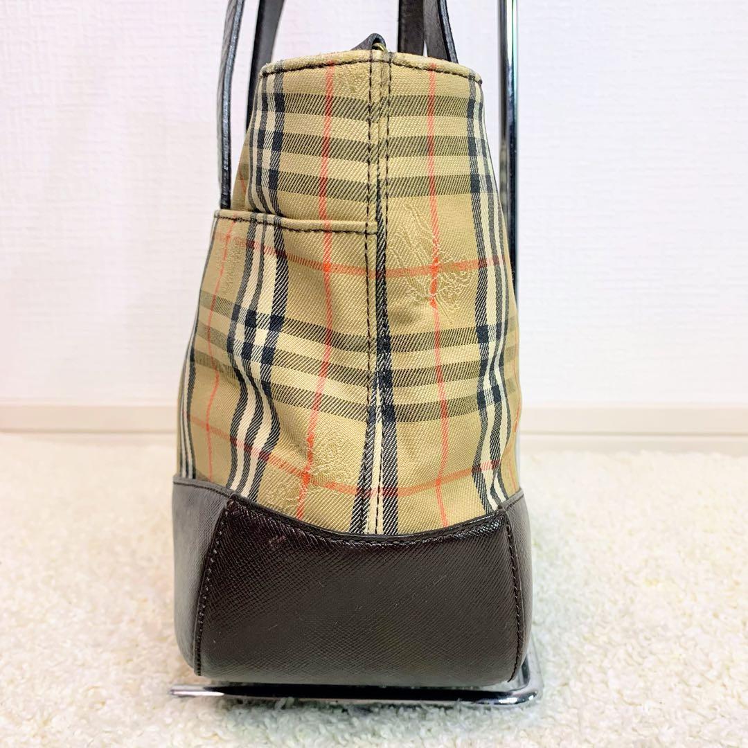 Burberry ハンドバッグ トートバッグ シャドーホース チャーム
