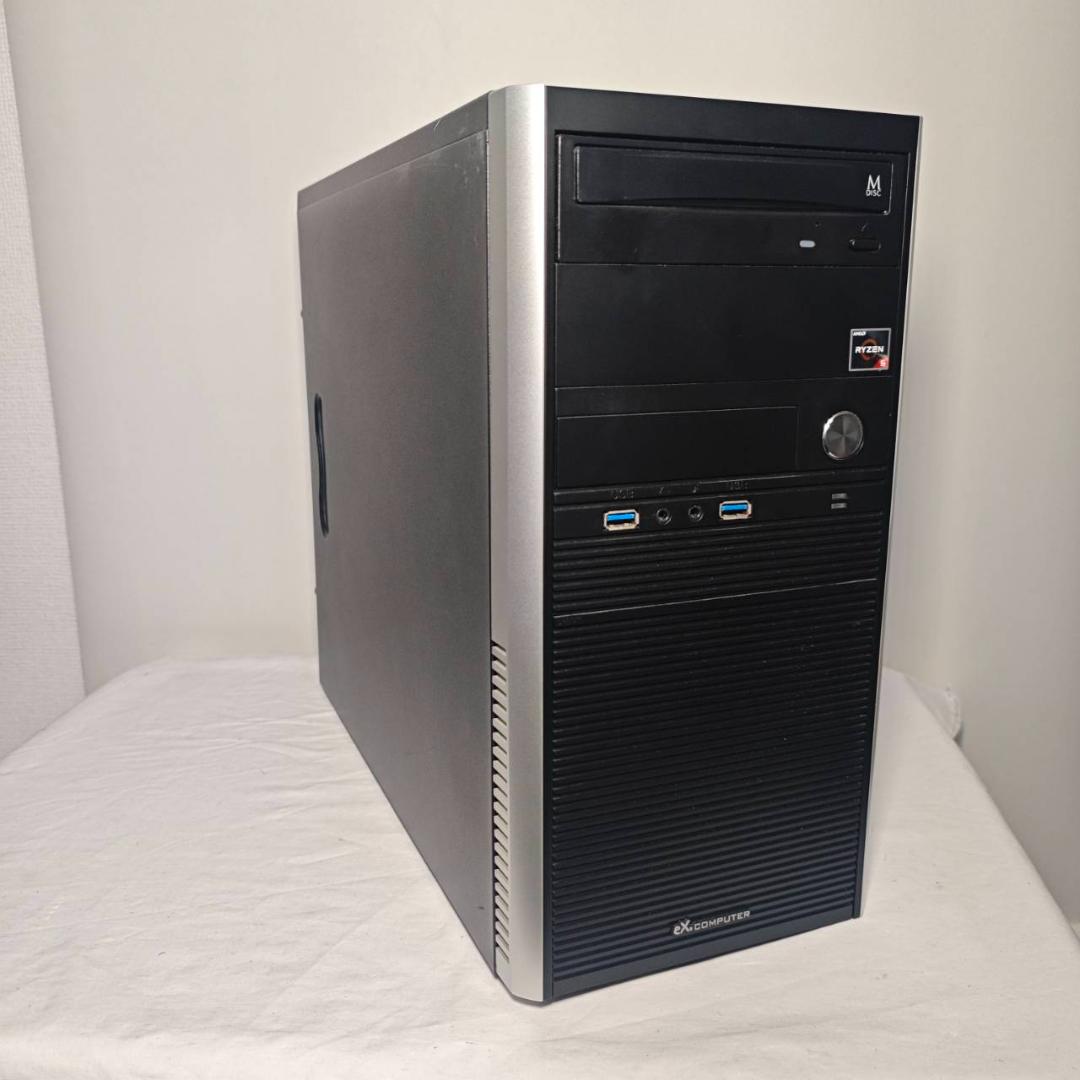 ゲーミングPC/Ryzen5 3600/500GB/GTXグラボ/Office