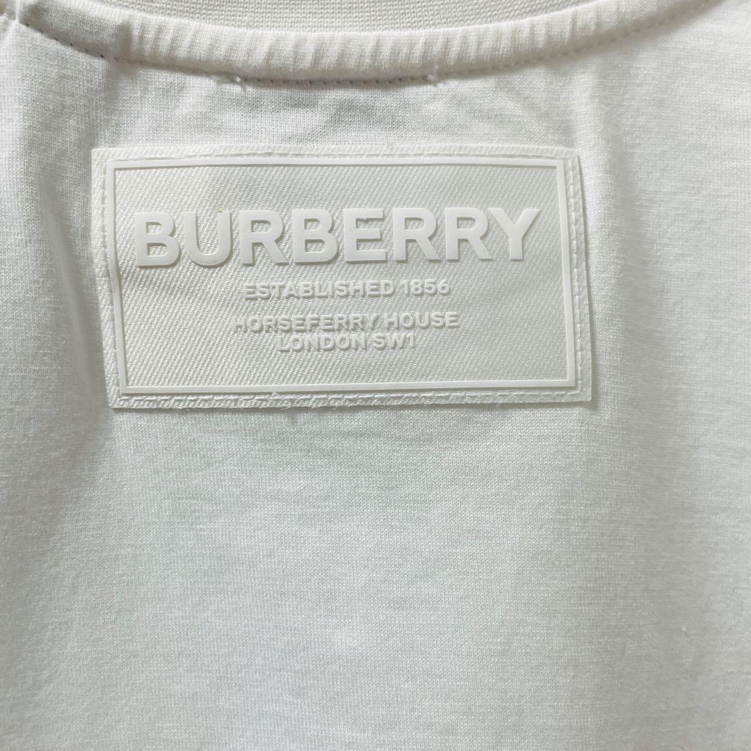 極美品 現行品 BURBERRY 白タグ テディベア刺繍 36.000円