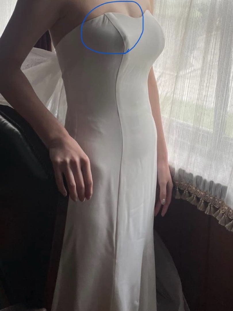 ウェディングドレス　ソフトマーメイド　ドレスプロダクションベースW265