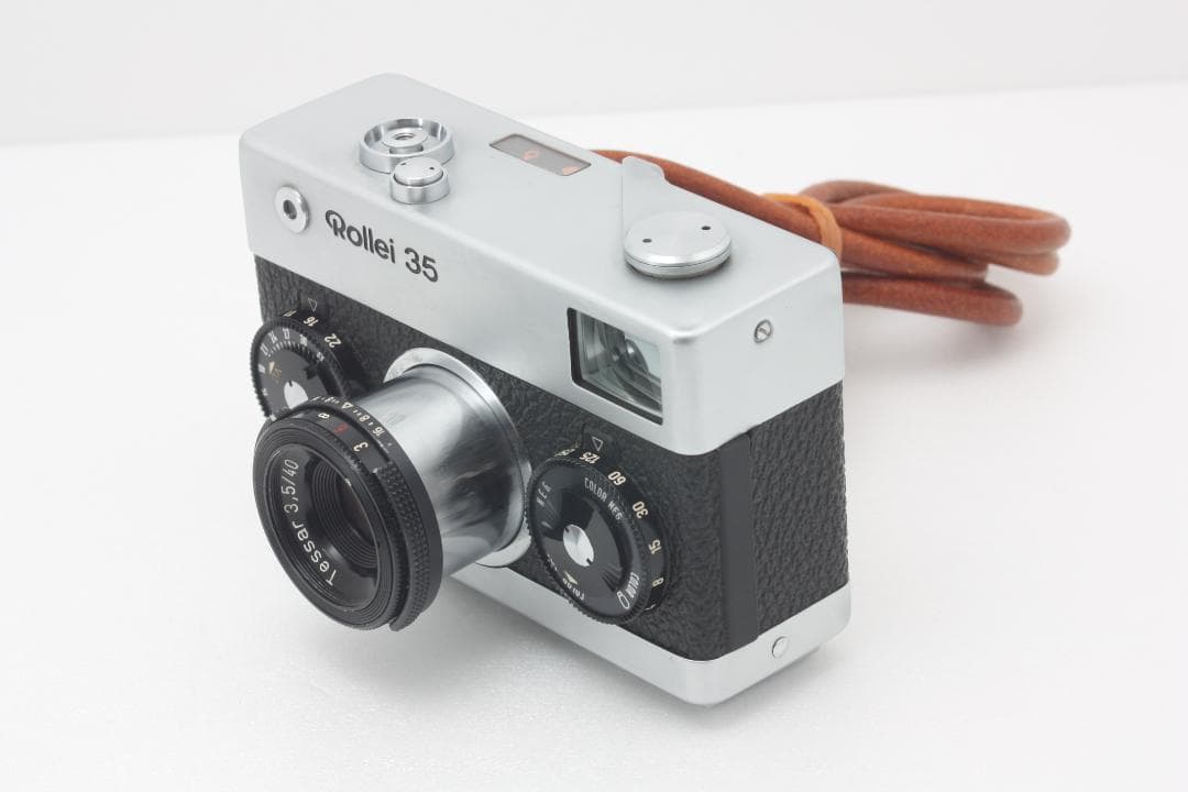 ローライ Rollei 35 シルバー ストラップ付き #298