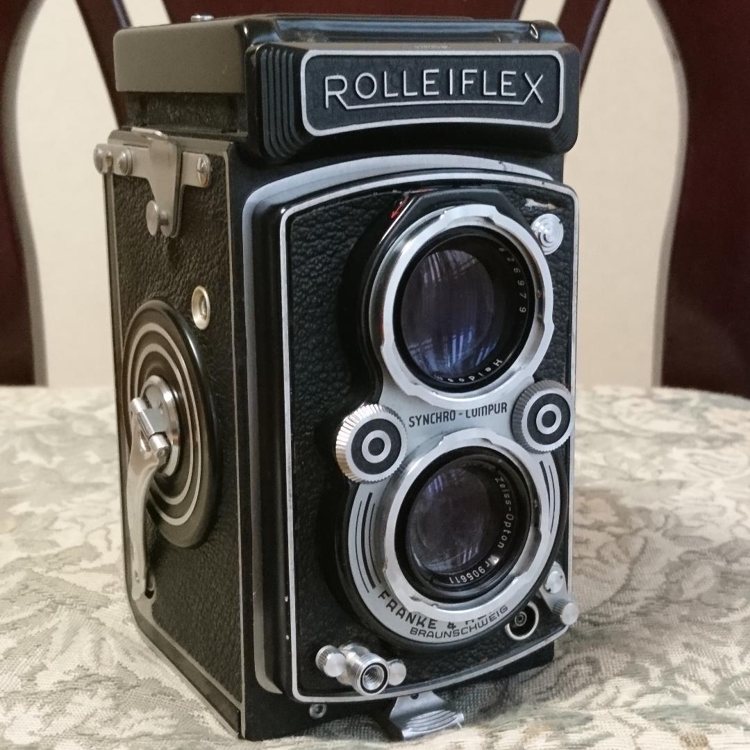 ドイツ製　ローライフレックス　テッサー