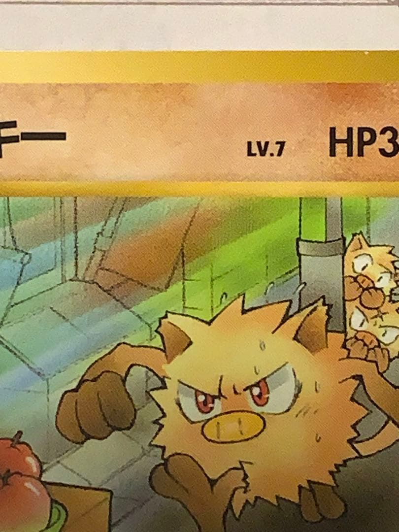 旧裏 マンキー ポケモンカードになったワケ 当時物 レトロ