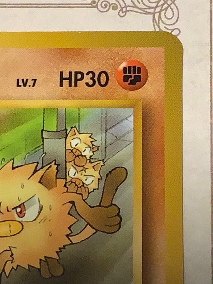 旧裏 マンキー ポケモンカードになったワケ 当時物 レトロ