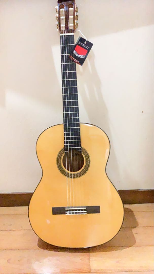 ベ*ー様 ARIA 【ハードケース付】フラメンコ　クラシックギターA50F