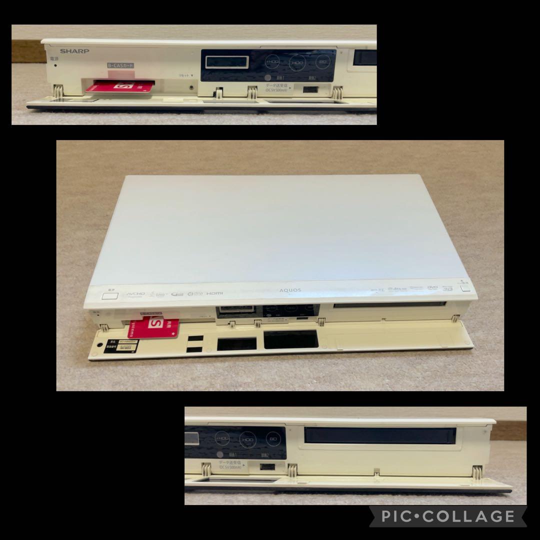 レコーダー SHARP AQUOS BD-W560SW 500GB