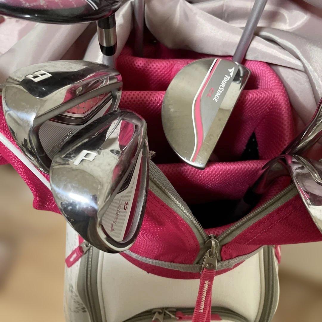 おすすめ最終価格美品✨TOURSTAGE ゴルフクラブセット 初心者やジュニア向