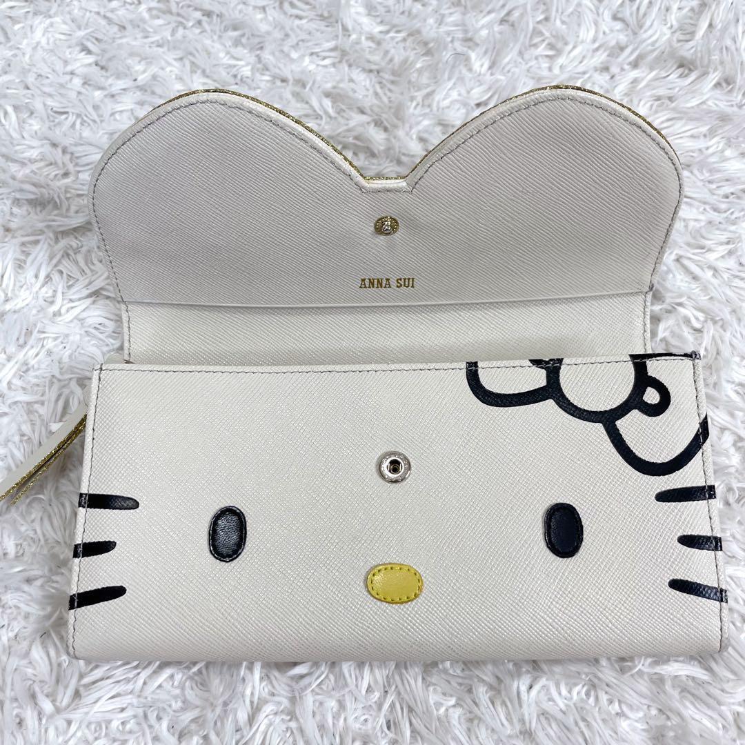 レア✨️ANNA SUI アナスイ サングラス キティー コラボ 長財布 本革