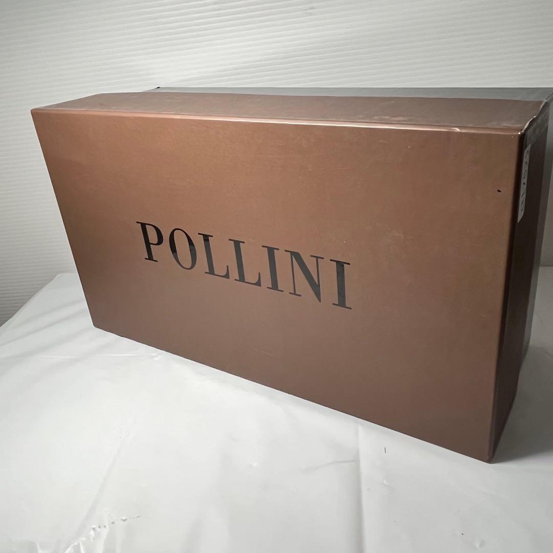 【美品】ポリーニ ストレートチップ 内羽根 レザー ビジネスシューズ 26